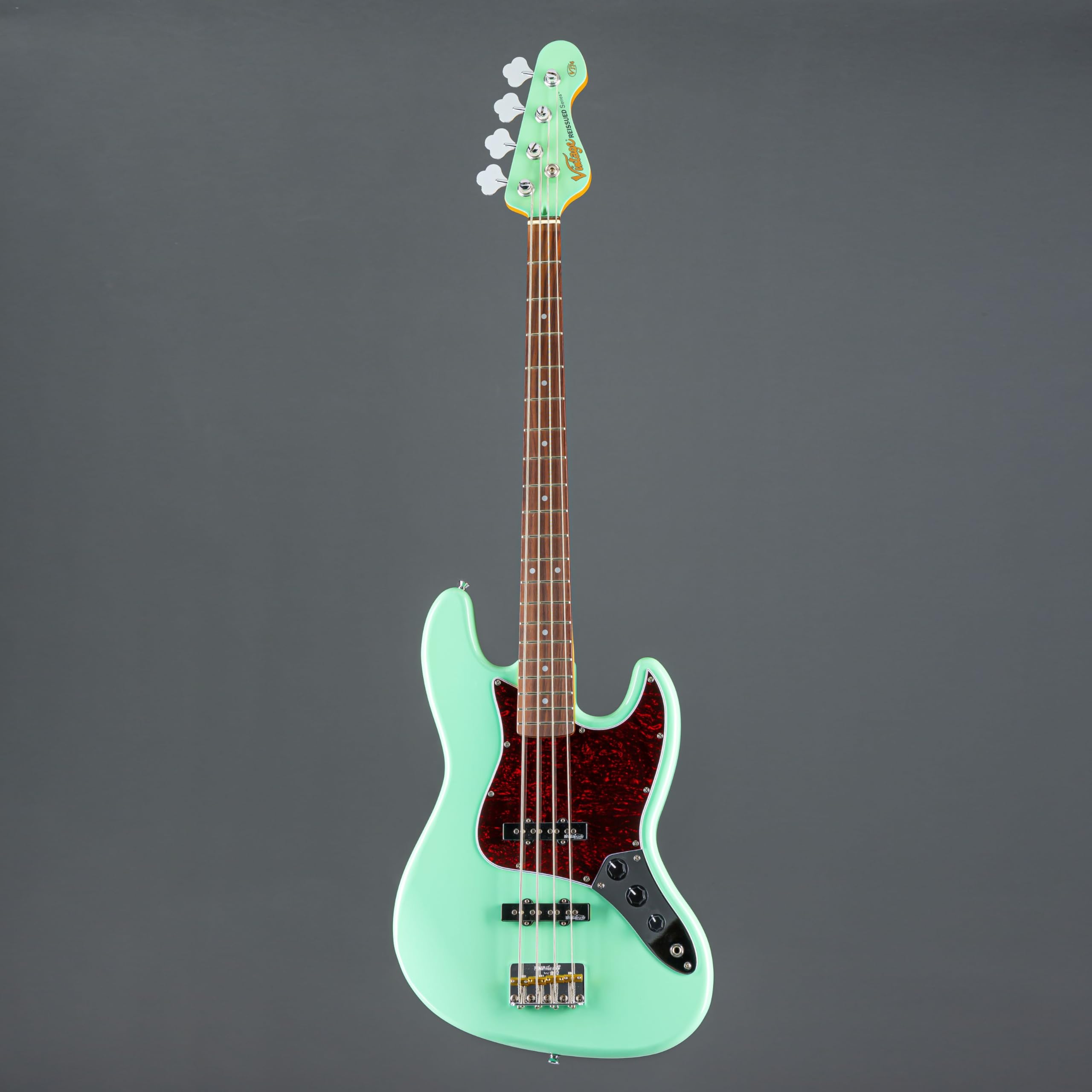 Amazon.com: VINTAGE Electric Bass, Green (VJ74VG) : Musical